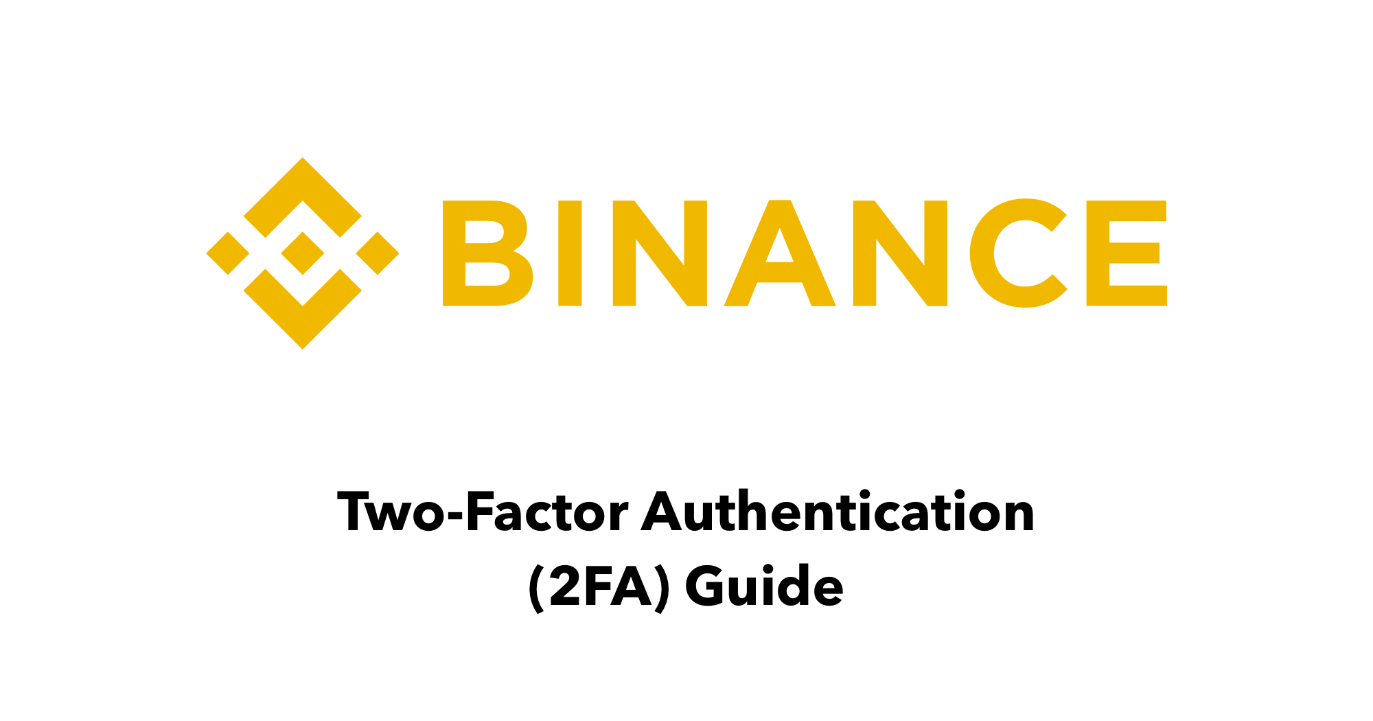 binance 2 factor authentication