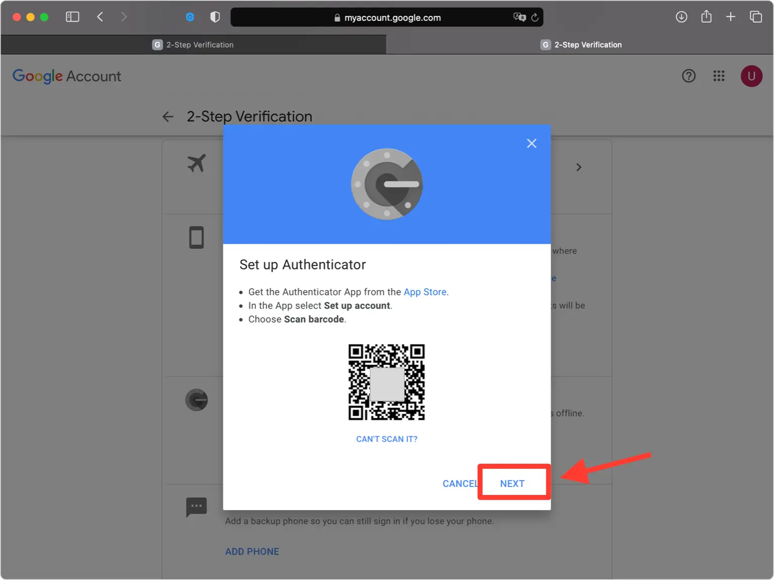 How to enable 2-factor authentication with Google Authenticator – How may  we help you?