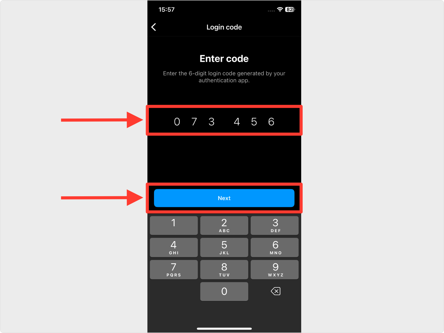 How To Find Authentication Code For Instagram Iphone