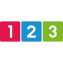 123 logo