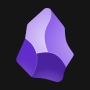Obsidian logo