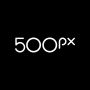 500px logo